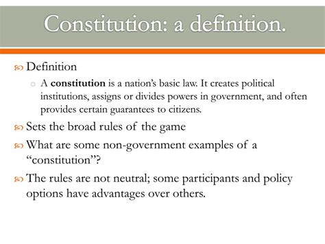 constiturion|what is meant by constitution.